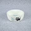High Quality Ceramic Dog Bowl Ceramic Print Cat Bowl 