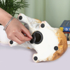 Wholesale Ceramic/ Polyresin Safety Coin Counting Dog Piggy Bank