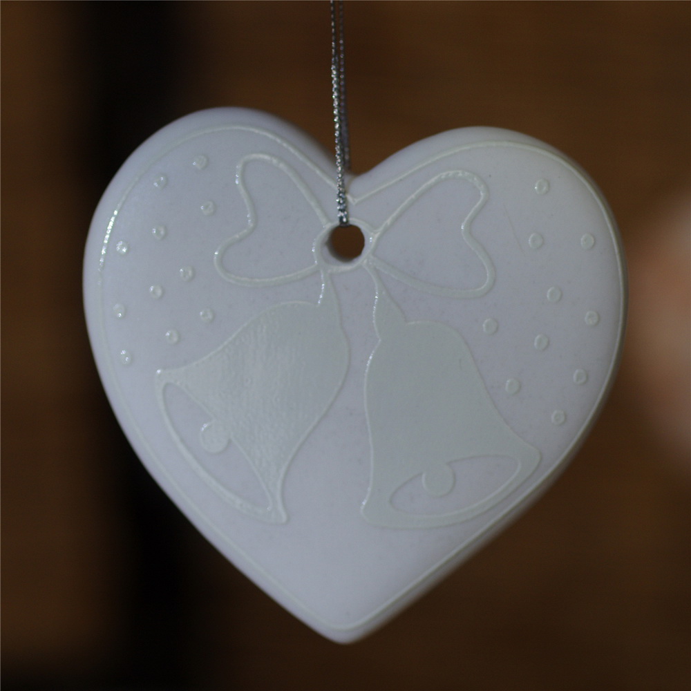 Faith Pottery Clay Terracotta Debossed Pendant