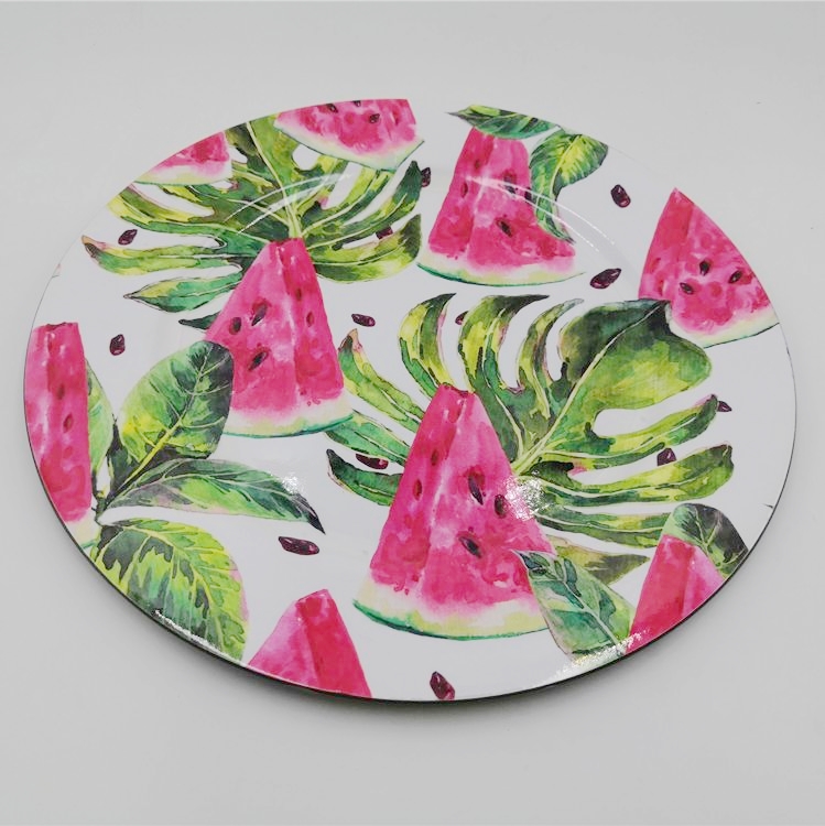 Nice Design Melamine Plastic Plate Dinnerware Factory in China