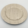 Disposable Set China Rim Plastic Dinner Gold Plate