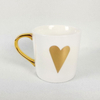 Competitive Price Ceramic Coffee Cup with Gold Rim