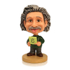 Cute Einstein Cartoon Bobblehead Doll Toy Car Accessories