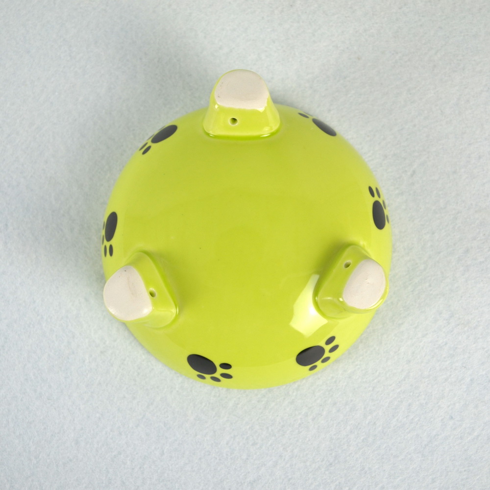 Personalized Printing Multiple Sizes Round Shape Lovely Ceramic Pet Dog Bowl