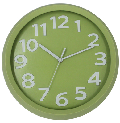 Colorful High Quality 3D Numbers Mini Wall Clock for Kid Room