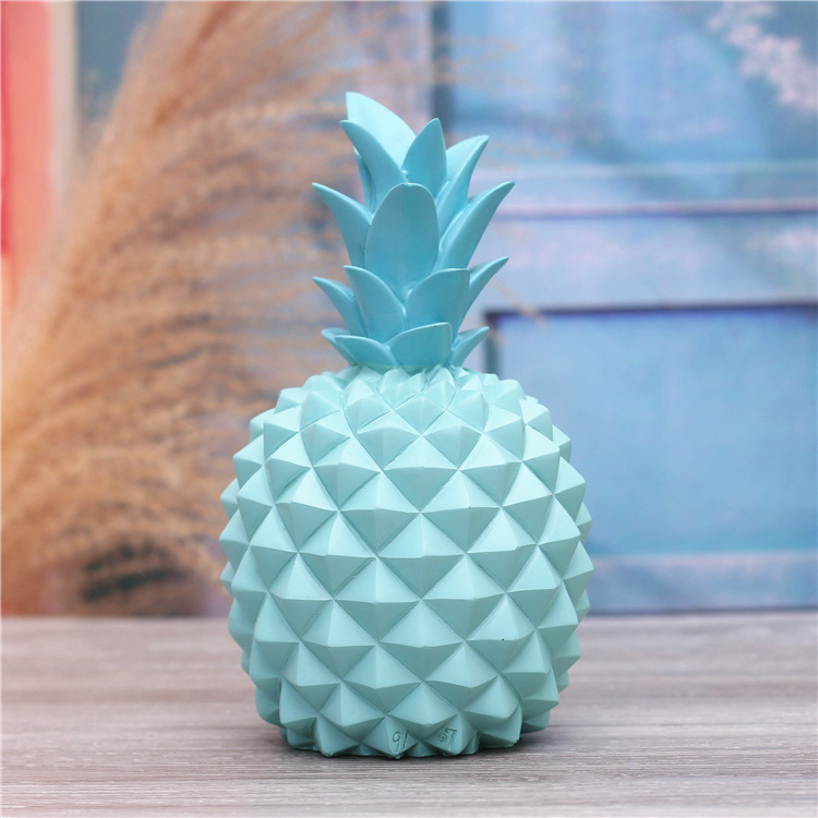 Figurine Personalized Pineapple Shape Piggy Bank Money Box