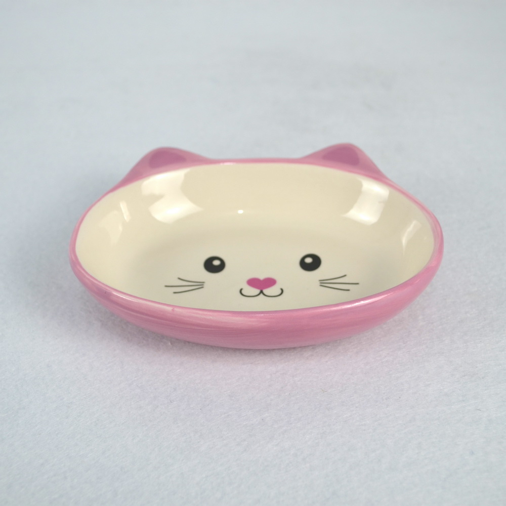 Large Capacity Safety Cat Ceramic Pet Food Bowl