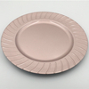 Wholesale Rose Gold Disposable Plastic Plates