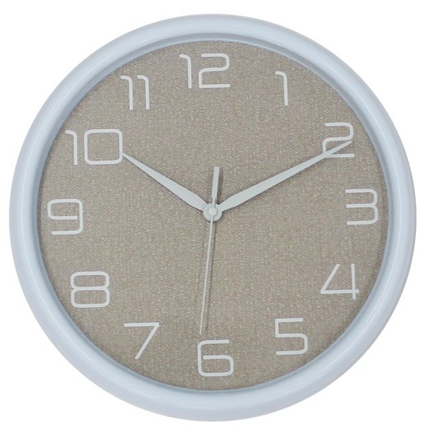 Modern Decoration Large Round Wall Clock 3D Canvas Painting Wall Clock