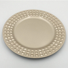 Popular Gold Grace Customized Wholesale Cheap Kitchen Dining Restaurant Dish Plastic Plates 