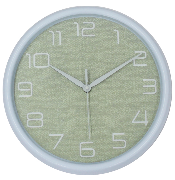 Modern Decoration Large Round Wall Clock 3D Canvas Painting Wall Clock