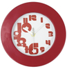 China Made Heart Decorative Fashion 12'' Wall Clock for Sales Promotion