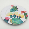 Antique Restaurant Decorative Plastic Plates Dinner Divided Melamine Plate 