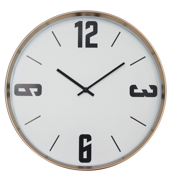 16inch Plastic Round Basic Style Wall Clock Can Print Customized Clock Dial Design