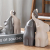 Decor Statues Figurines Suvenir Elephant Statuette for Good Luck Gift Table Decoration