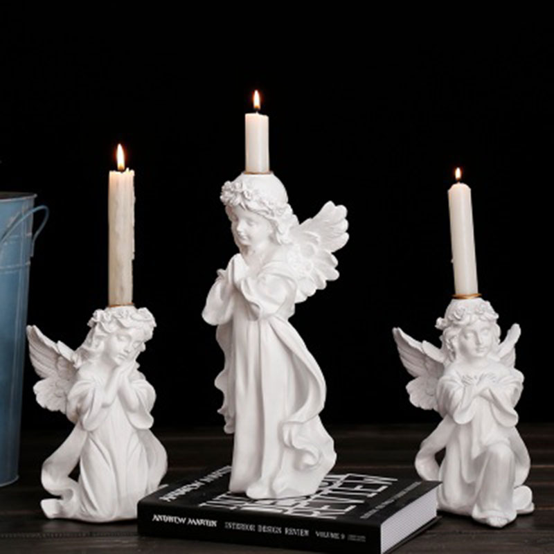 Roman Column Candle Holder Aromatherapy Candlestick 