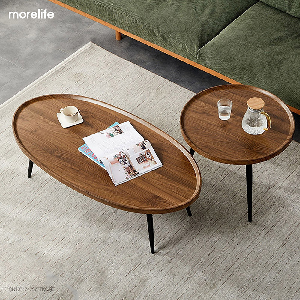 Nordic Side Table Corner Table Modern Household Round Creative Sofa Side Table Light Luxury Combination Minimalist Coffee Table