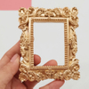 Mini Photo Frame Shooting Props Retro European Embossed Photography Background Nail Art Earrings DIY Jewelry Photo Frame Decor
