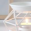  Aromatic Oil Burner Geometric Ceramic Essential Oil Tealight Candle Holder Wax Melt Warmer Aroma Diffuser Lamp