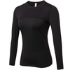 Better Quality Long Sleeve T-shirts Women Yoga Gym Compression Tights Sportswear Fitness Quick Dry Running Tops Body Shaper Tee