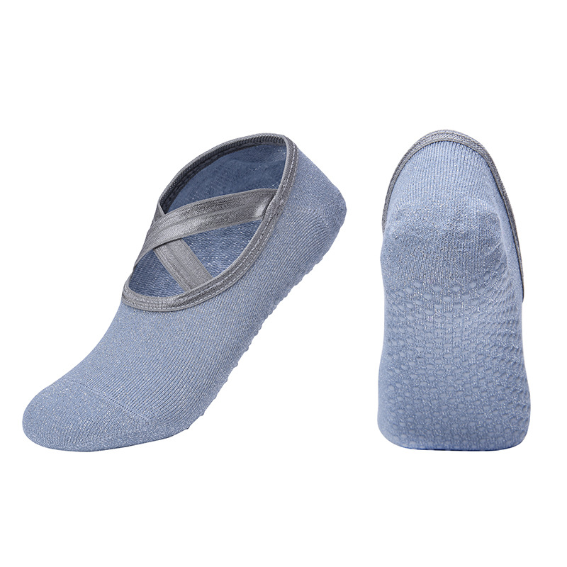 New Women Yoga Socks Anti Slip Bandage Sports Ladies Girls Ballet Socks Dance Sock Slippers