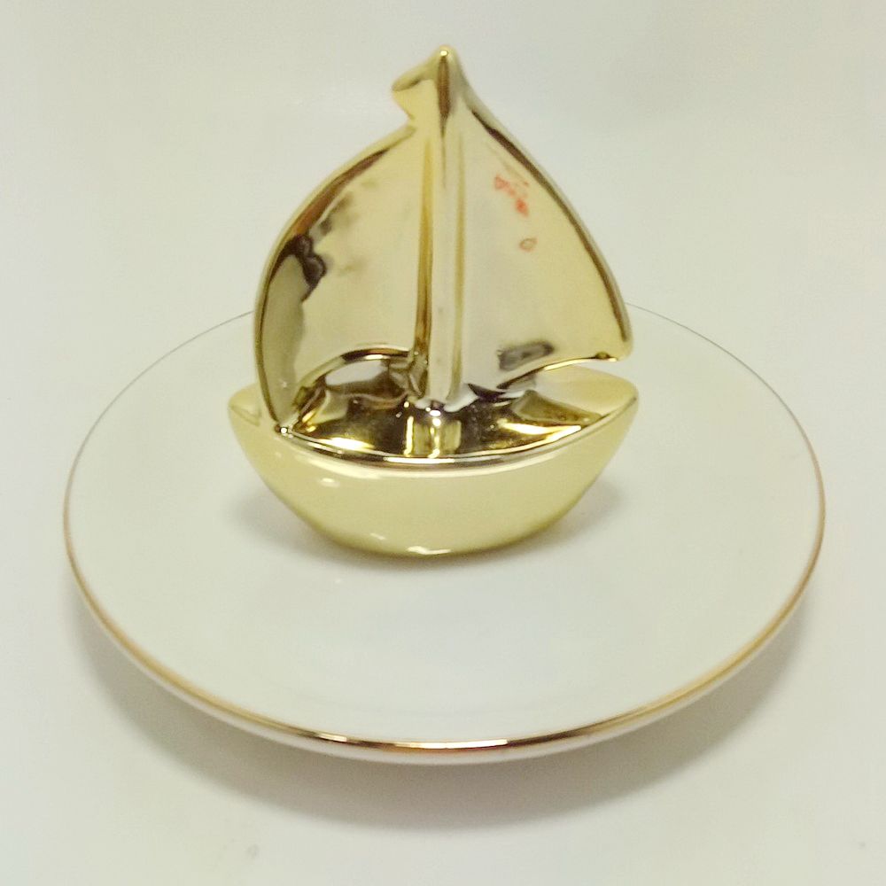 Nordic Leaves Ceramic Plate Porcelain Candy Trinket Tray Storage Tableware Decorative Dish Jewelry