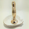 European Style Jewellery Holder Jewelry Dish Pineapple Ceramic Jewelry Tray Home Bedroom Trinket Trays