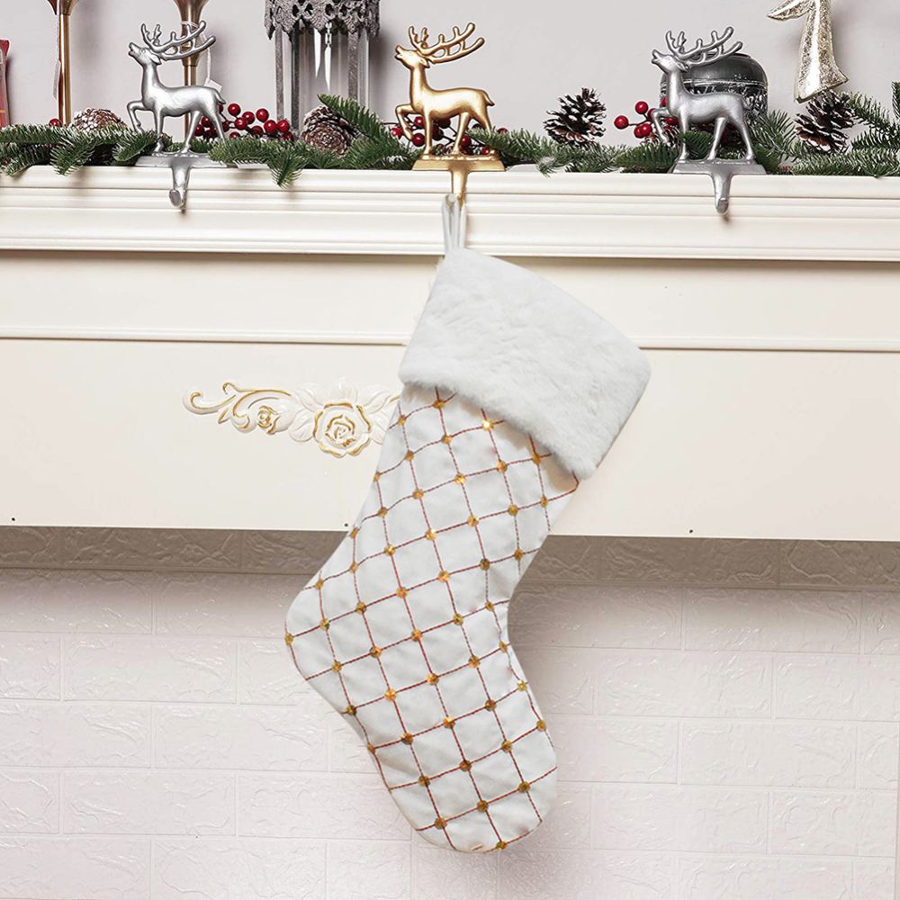 Candy Gift Bags Decoration Clothes Socks Santa Candy Bag Christmas Stocking