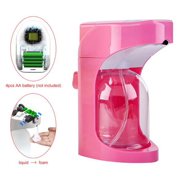 Bathroom accessories manual ABS liquid soap dispenser 