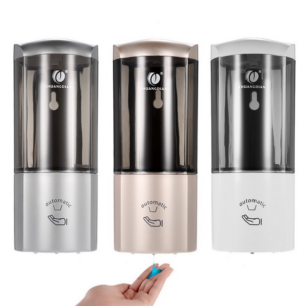 Touchless Battery Operated Dish Soap with Waterproof Base Soap Dispenser 