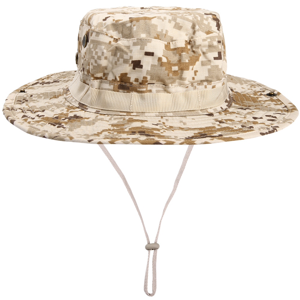 Multicam Tactical Airsoft Sniper Camouflage Bucket Boonie Hats Nepalese Cap SWAT Army Panama Military Accessories Summer Men