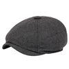 New Retro Newsboy Caps Men Octagonal Hats British Painters Hats Autumn Winter Berets Herringbone Flat Caps Hip Hop Berets Gorras