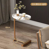 Nordic Simple Modern Side Table Sofa Corner Table Bedside Reading Oval Coffee Table Tea Solid Wood Counter Top Living Room