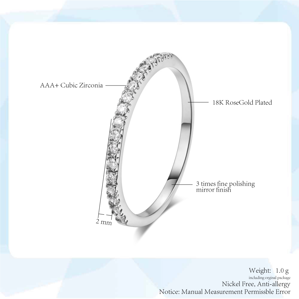 Love Cute Wedding Engagement Rings for Women Micro Pave CZ Crystal Sliver Color Dainty Ring Fashion Jewelry All Size