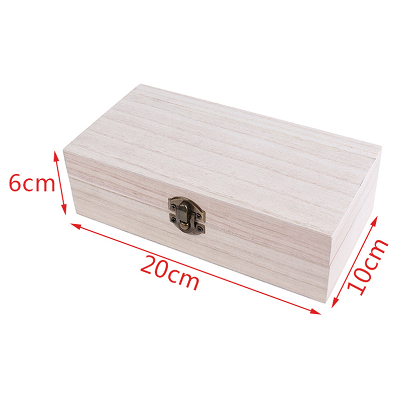 Retro Jewelry Box Desktop Wood Clamshell Storage Hand Decoration Wooden Box Storage Containers Jewlery Organizer Household