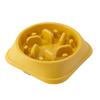 Pet Cat Dog Slow Food Bowl Fat Help Healthy Round Anti-choking Thickened And Non-slip Multiple Colors Shapes