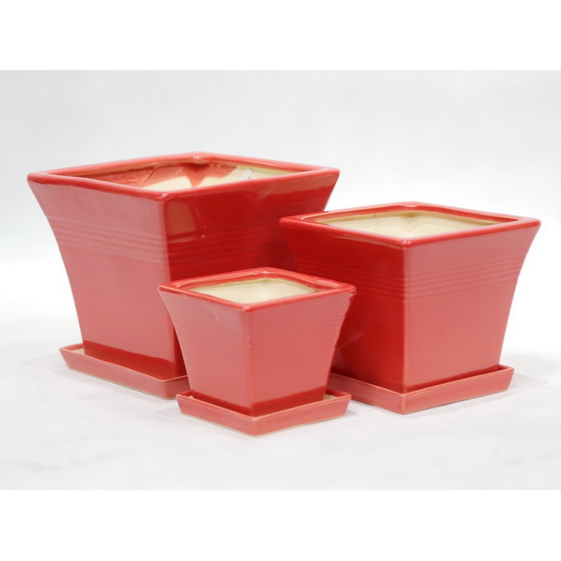 Wheat Straw Degradable Floor-to-floor Succulent Flowerpot Nordic Simple Style Flowerpot Container