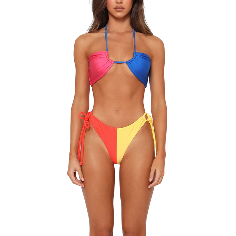 2023 Brazil Swimwear Women Sexy Micro Thong Bathing Swimsuit Beach Wear Bikini Set