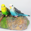 Creative Simulation Parrot Parakeet Miniature Landscape Ornament 