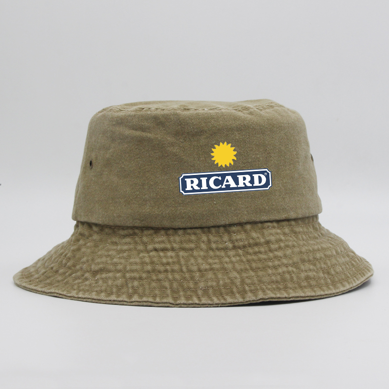 Wholesale Custom Logo Design Embroidery Printed Reversible Bucket Hat