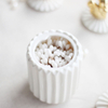  Nordic Cotton Swab Storage Box Organizer Small Animal Plating Ceramic Toothpick Storage With Lid Desktop Finishing Jewerly Box