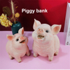 Pig Shaped Money Saving Box Children Cute Piggy Bank Resin Money Boxes Storage Home Decor New Pig Money Bank Kids Toys 2023