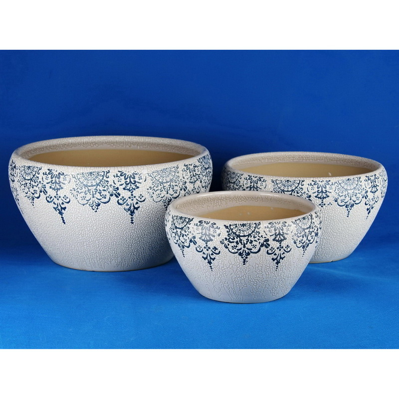 Best-selling Ceramic Floor Gnome Flower Pot Holiday Decorative Flower Pot