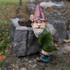 Funny Resin Figurines Naughty Garden Gnome Garden Decoration Statue 