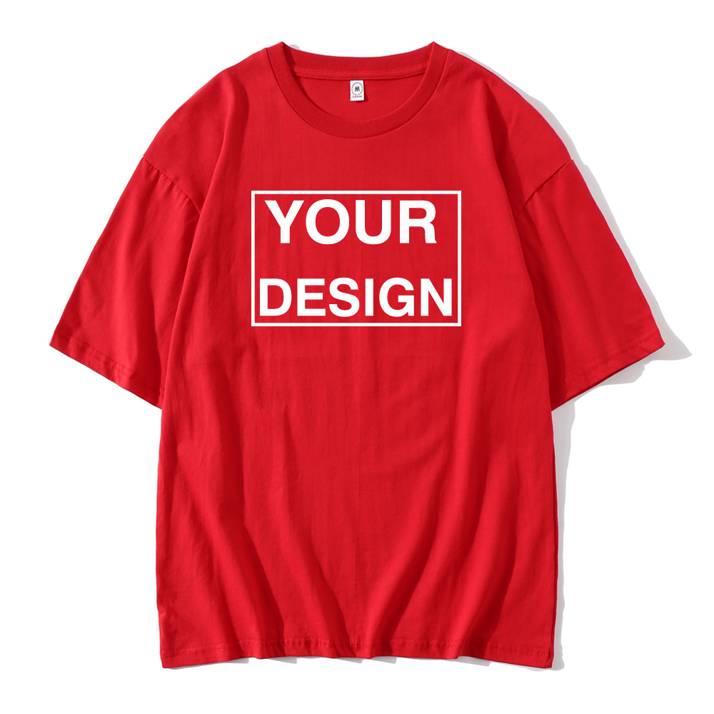 T Shirts Your OWN Design Brand Logo/Picture Custom Tshirt for Men And Women 