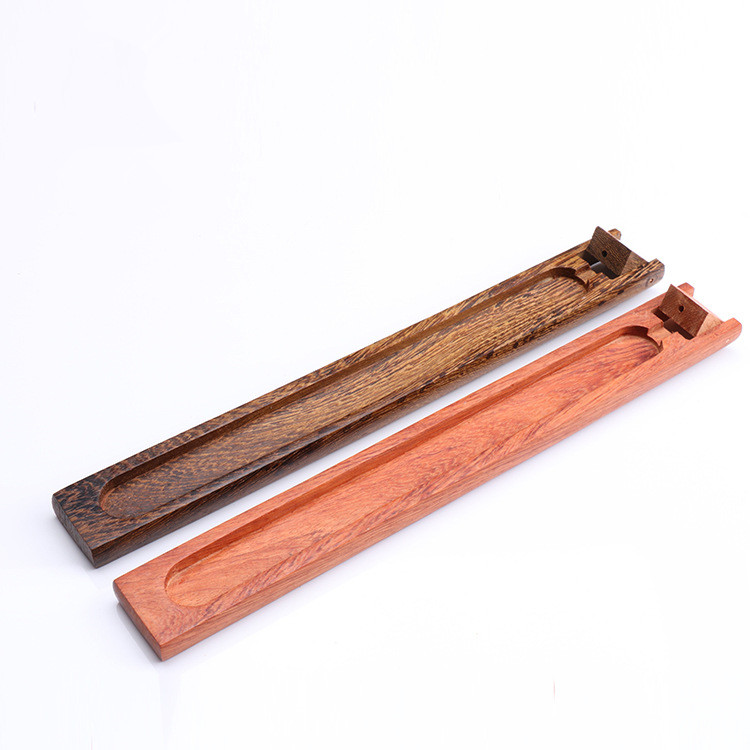 Buddhist Supplies Wood Incense Stick Holder Rosewood Style Incense Crafts Home Office Decoration Incense Censer Sandalwood
