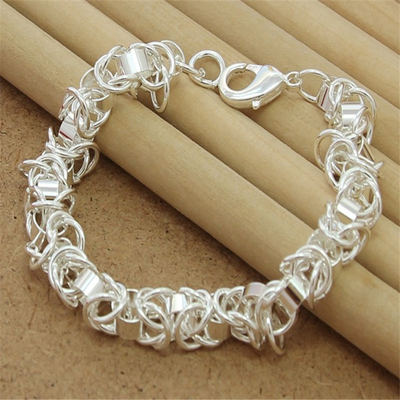 High Quality 925 Sterling Silver Bracelet Fashion Leading Men And Women Bracelet Jewelry Gift