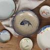 3.5/7/8inch Japanese Dessert Salad Dinner Plate Ceramics Pasta Cake Serving Dish Dipping Sauce Dishes Hand-painted Tableware