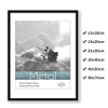 Modern Metal Picture Photo Frames 15x20 30x40 A4 21x30 40x50 50x70cm With Mat Plexiglass Poster Canvas Print Wall Art Home Decor