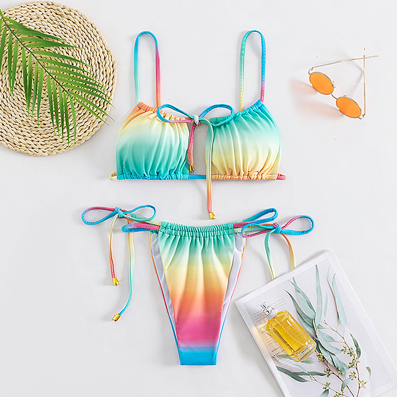 Women Bikini Print Swimwear Luxury Swimsuit